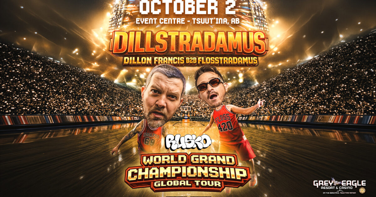 DILLSTRADAMUS Grey Eagle Event Centre event artwork