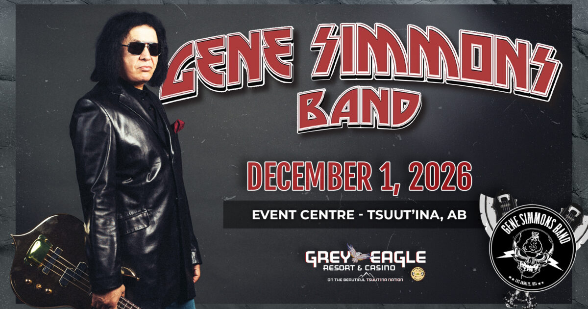 Gene Simmons Band Grey Eagle Event Centre artwork