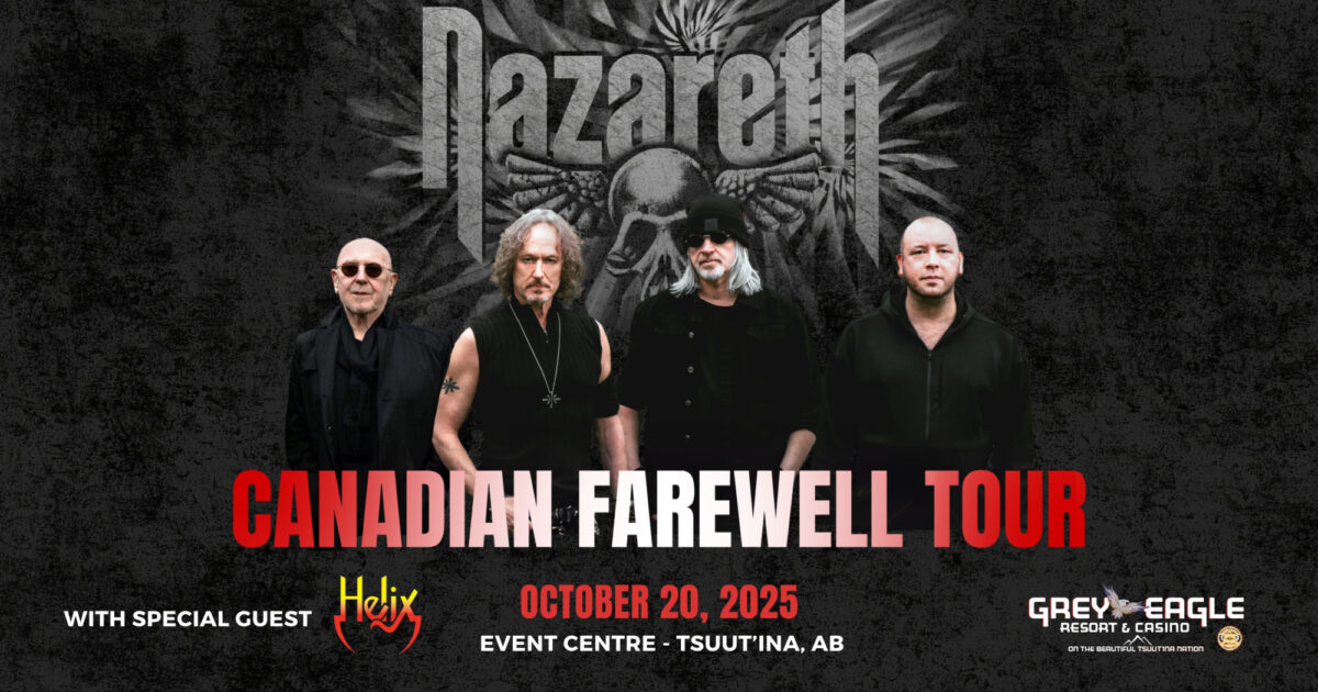 クレバ CONCERT TOUR 09-10 ROUND3BOX EDITION Grey Eagle Resort & Casino | Nazareth Canadian Farewell Tour